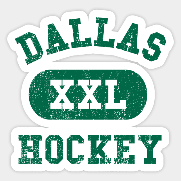 Dallas Hockey Sticker by sportlocalshirts